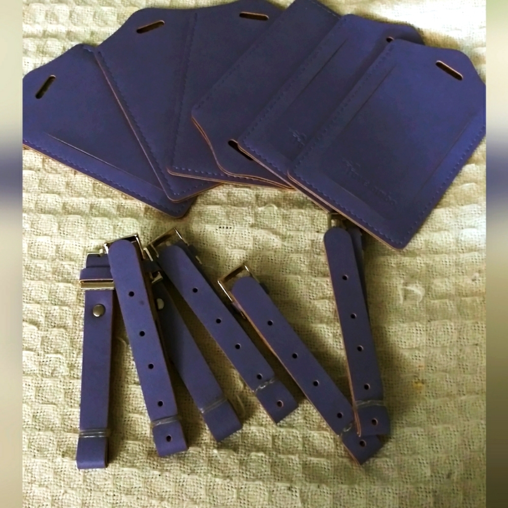💜Brand New Purple Luggage Tags💜